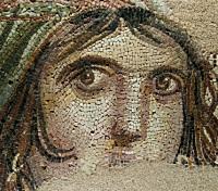 Gypsy Girl at Mosaic Museum Gypsy Girl at Mosaic Museum
